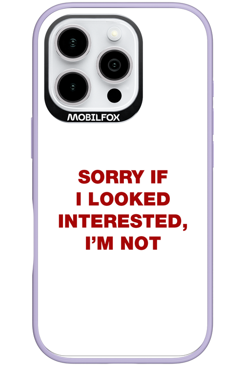 I'm not - Apple iPhone 16 Pro