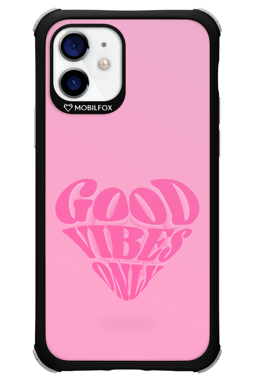 Good Vibes Heart - Apple iPhone 12