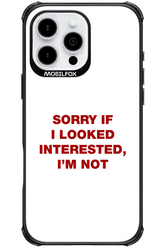 I'm not - Apple iPhone 16 Pro Max