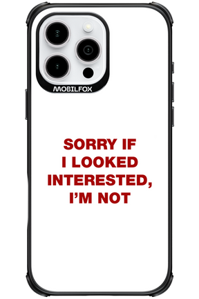 I'm not - Apple iPhone 16 Pro Max