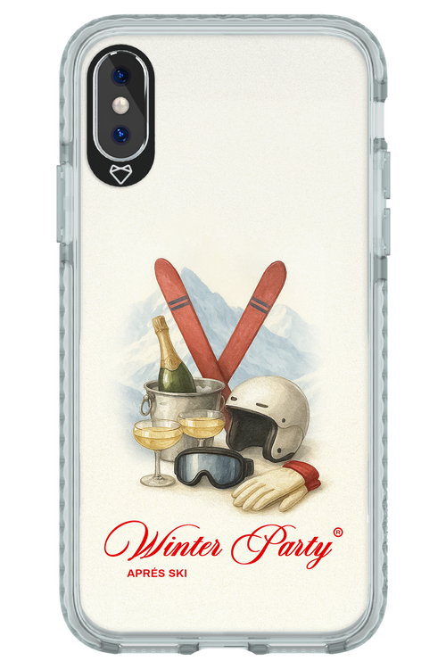 Winter Ski Party - Apple iPhone X