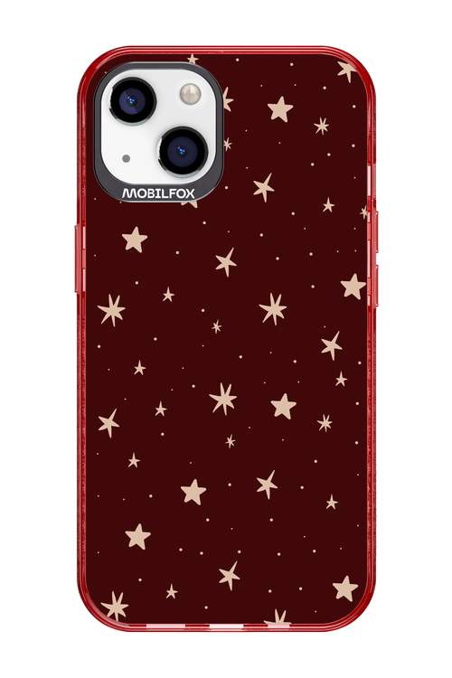Burgundy Stars - Apple iPhone 13