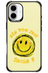 Crayon Smiley - Apple iPhone 16 Plus