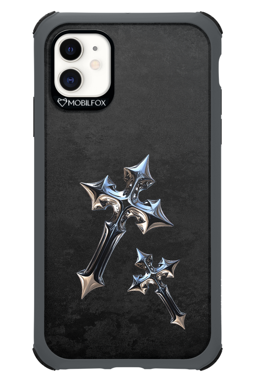 Chrome Crosses - Apple iPhone 11