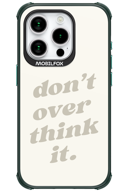 No OverThink - Apple iPhone 15 Pro