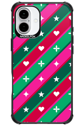 Christmas Stripes - Apple iPhone 16 Plus