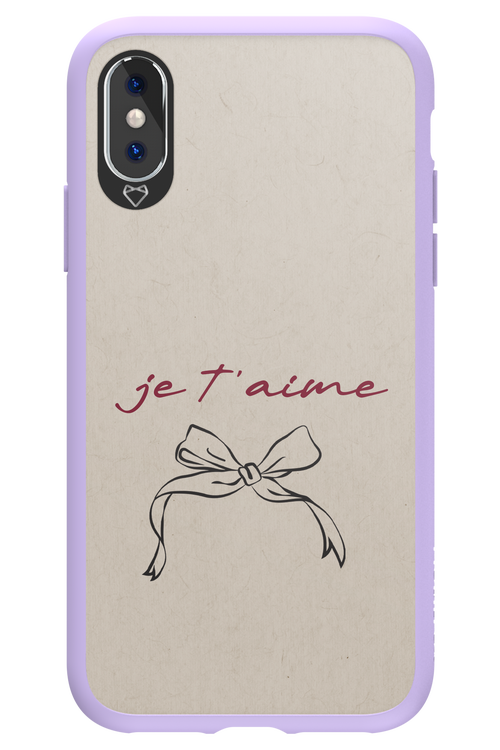 JET'AIME 2.0 - Apple iPhone X