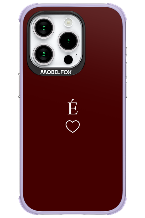 E Burgundia II 2.0 - Apple iPhone 15 Pro