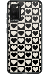 Checkered Heart - Samsung Galaxy A41