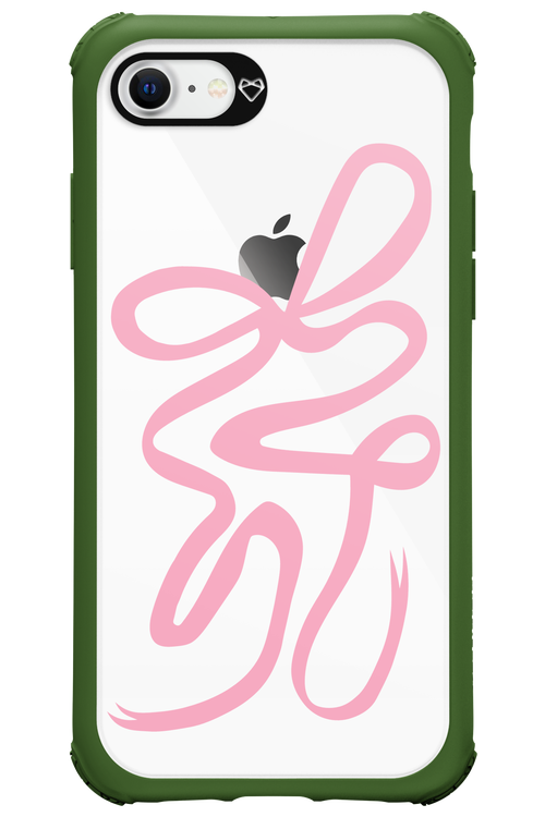 Pink Bow - Apple iPhone 8