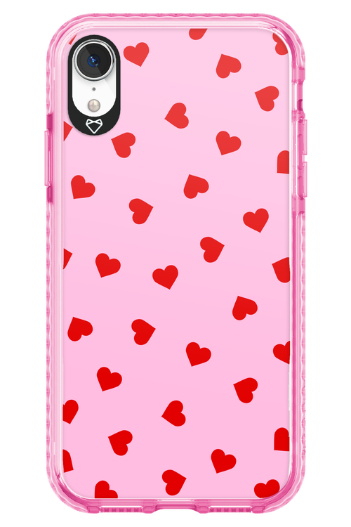 Sprinkle Heart Pink - Apple iPhone XR