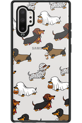 Scary Dachshund (Transparent) - Samsung Galaxy Note 10+