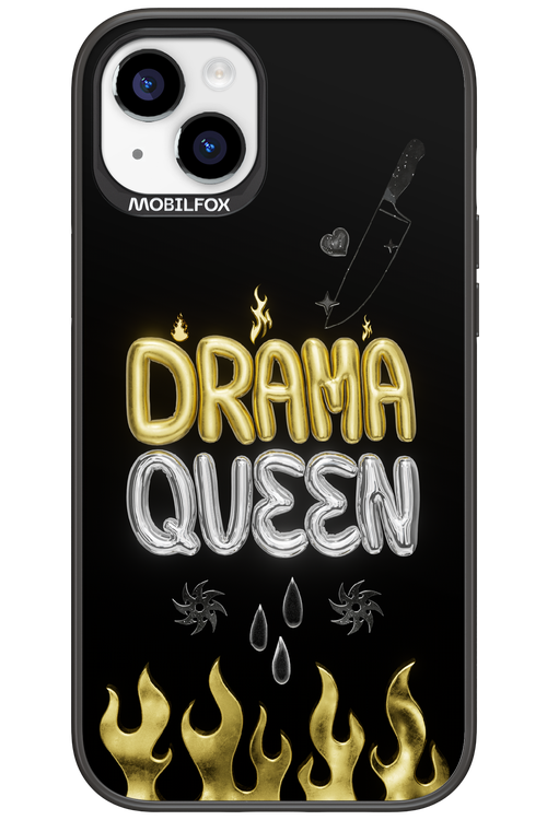 Drama Queen Black - Apple iPhone 15 Plus