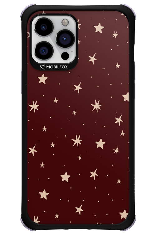 Burgundy Stars - Apple iPhone 12 Pro Max