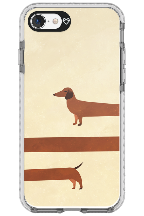 Stretchy Dog - Apple iPhone SE 2020