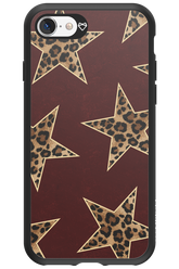 Wild Stars Burgundy - Apple iPhone 8