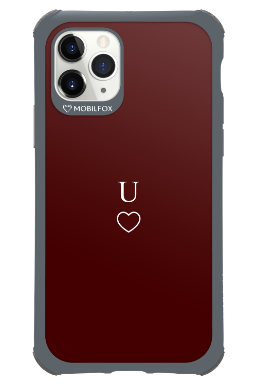 U Burgundia 2.0 - Apple iPhone 11 Pro