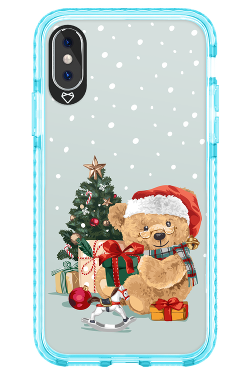 Merry Christmas Bear - Apple iPhone XS