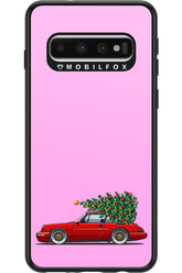 XMAS Car Pink - Samsung Galaxy S10