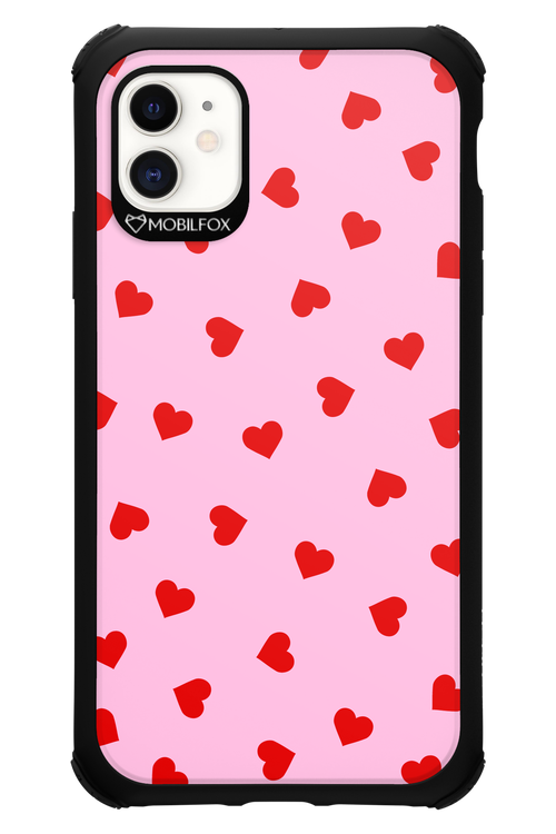 Sprinkle Heart Pink - Apple iPhone 11