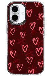 Christmas Hearts - Apple iPhone 16