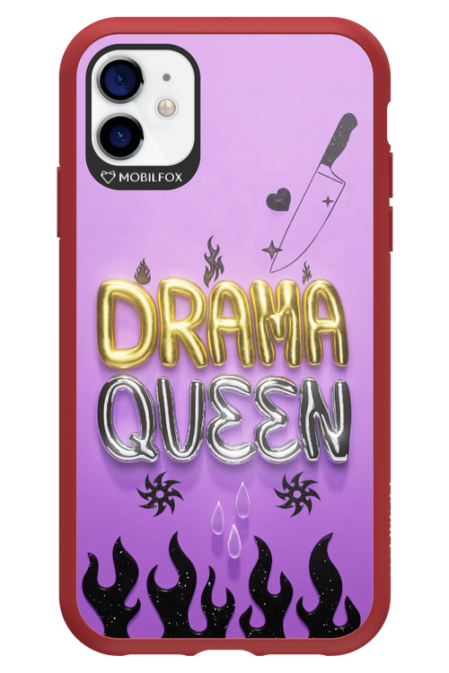 Drama Queen Purple - Apple iPhone 11