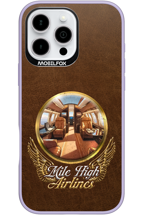Mile High Airlines - Apple iPhone 16 Pro Max