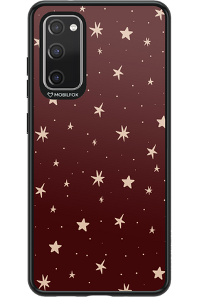 Burgundy Stars - Samsung Galaxy S20 FE