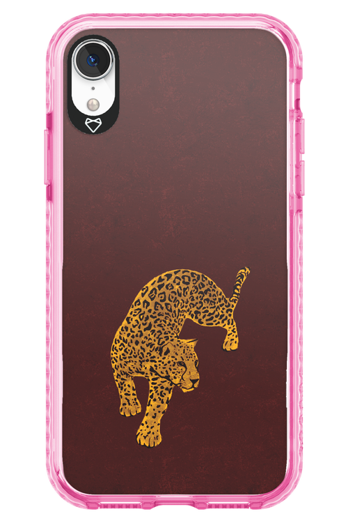 Burgundy Leopard - Apple iPhone XR