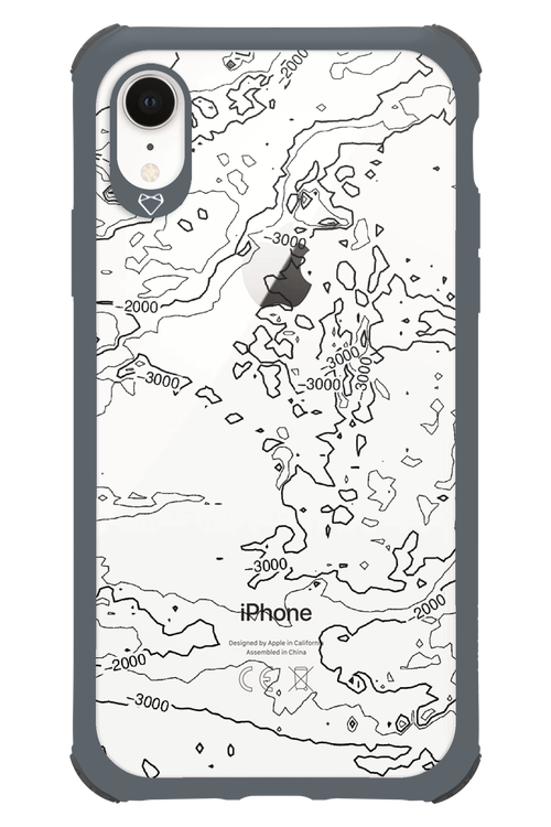 Contour Map - Apple iPhone XR