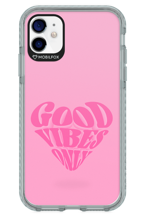 Good Vibes Heart - Apple iPhone 11