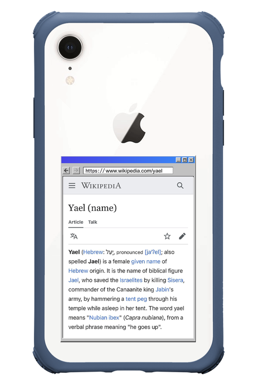 Wiki Blue - Apple iPhone XR