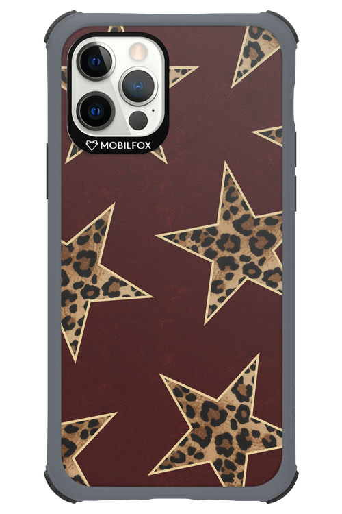 Wild Stars Burgundy - Apple iPhone 12 Pro
