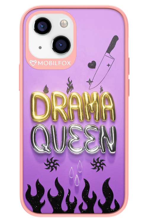 Drama Queen Purple - Apple iPhone 13 Mini