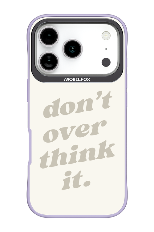 No OverThink - Apple iPhone 17 Pro