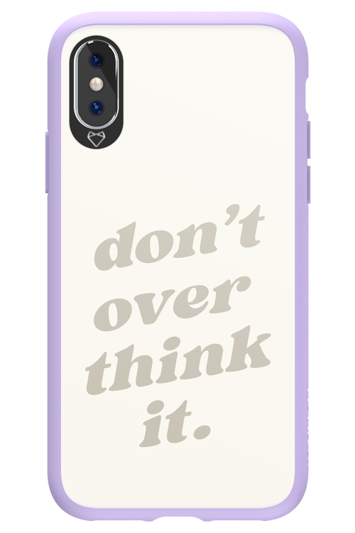 No OverThink - Apple iPhone XS