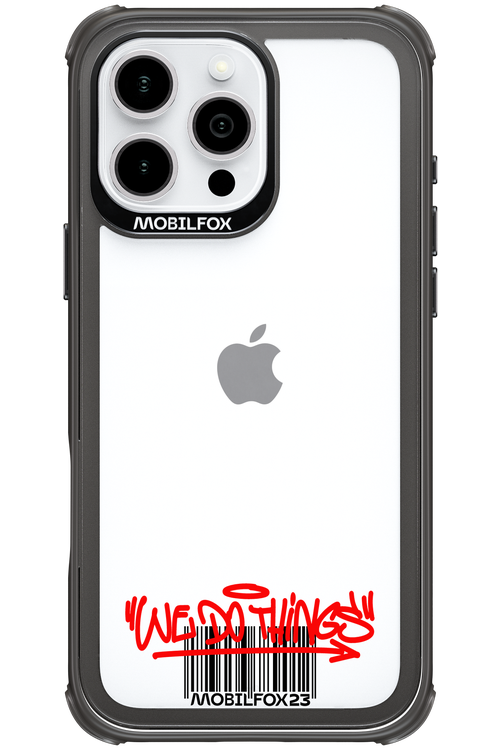We Do Barcode - Apple iPhone 16 Pro Max