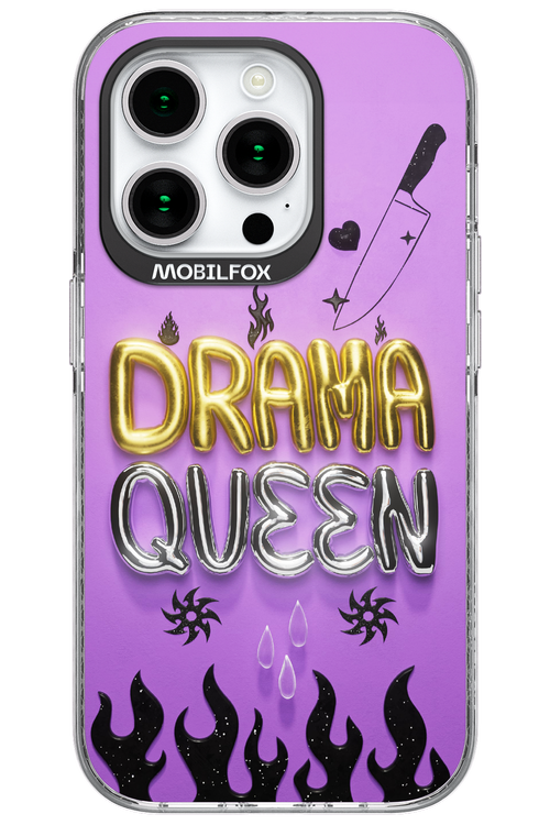 Drama Queen Purple - Apple iPhone 15 Pro