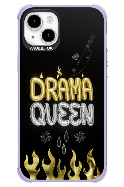 Drama Queen Black - Apple iPhone 15 Plus