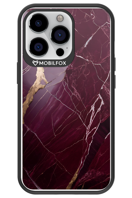 Burgundy Marble - Apple iPhone 13 Pro