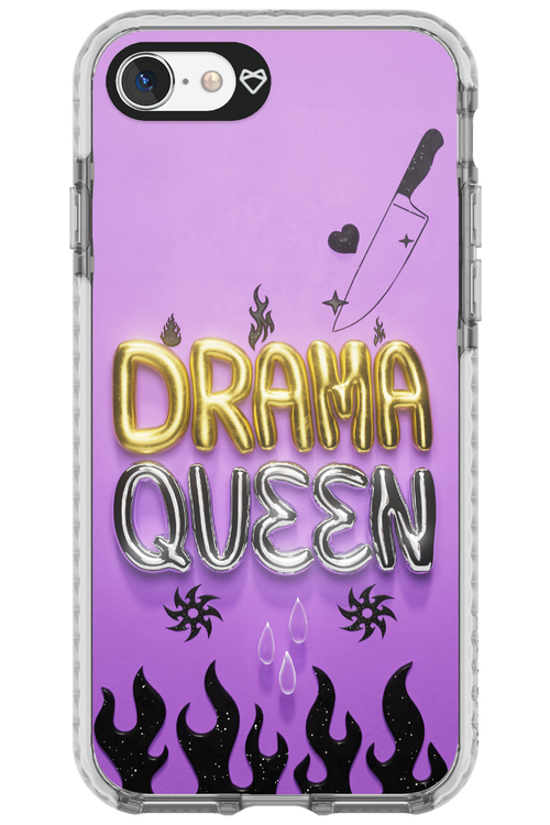 Drama Queen Purple - Apple iPhone 7