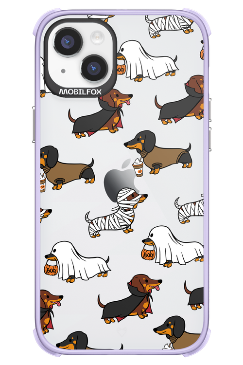 Scary Dachshund (Transparent) - Apple iPhone 14 Plus