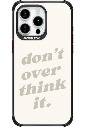 No OverThink - Apple iPhone 15 Pro Max