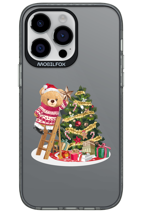 Christmas Bear (Transparent) - Apple iPhone 14 Pro Max