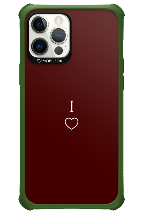 I Burgundia 2.0 - Apple iPhone 12 Pro Max