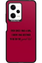 Guest List - Xiaomi Redmi Note 12 Pro 5G