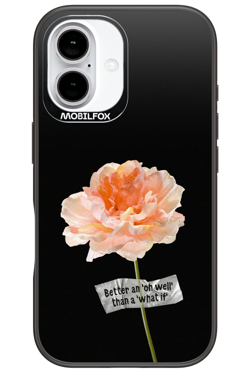 Flower Black - Apple iPhone 16