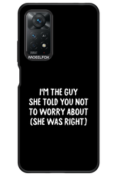 She was right 2.0 - Xiaomi Redmi Note 11Pro 4G/5G
