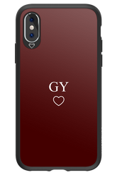 GY Burgundia 2.0 - Apple iPhone X