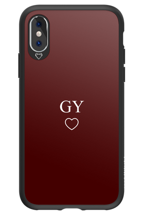GY Burgundia 2.0 - Apple iPhone X